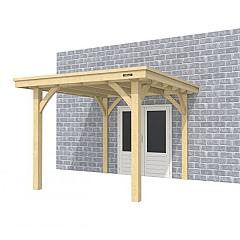 Buitenverblijf aan huis Excellent I, vuren, basismodel L/B, 257x299 cm, onbehandeld.