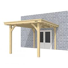 Buitenverblijf aan huis Excellent I, vuren, basismodel XXL/B, 257x392 cm, onbehandeld.