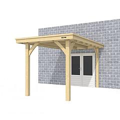 Buitenverblijf aan huis Excellent I, vuren, basismodel XXL/A, 207x392 cm, onbehandeld.