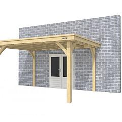 Buitenverblijf aan huis Excellent I, vuren, basismodel L/E, 399x299 cm, onbehandeld.