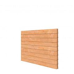 Douglas wandpakket t.b.v. dubbelzijdige wand kapschuur Comfort 229x162 cm, onbehandeld.