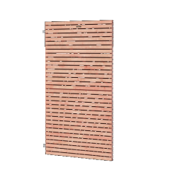 Tuindeur Elan 100 Excellent douglas op verstelbaar stalen frame, 100 x 180 cm, onbehandeld.