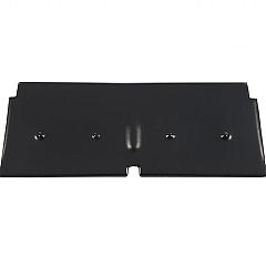 Aluminium Verbindingsstuk tbv daktrim 1058506, zwart RAL 9005