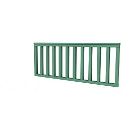 Hekwerk recht vuren type A, 178,5 x 73 cm, jungle groen gespoten.