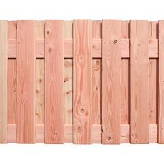 Douglas geschaafd plankenscherm 19-planks 16 mm, 180 x 90 cm, onbehandeld.