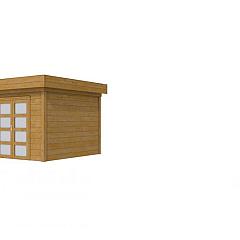 Douglas Topvision Roek, 298 x 298 cm, groen geïmpregneerd.