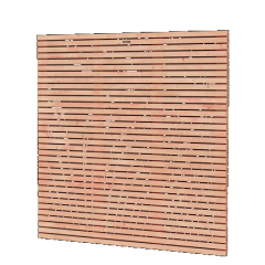Douglas tuinscherm Elan Excellent, 180 x 180 x 4,2 cm, onbehandeld.