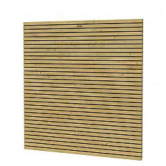 Vuren tuinscherm Elan Excellent, 180 x 180 cm, groen geïmpregneerd.