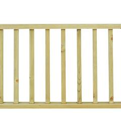 Countryhek Excellent, 180 x 80 cm, groen geïmpregneerd.