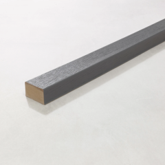 Square Edging Flexible Brushed Basalt 2400 x 50 x 32