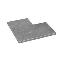 Blue Stone strook gezoet 30 cm breed hoekstuk 50/30x5 cm.