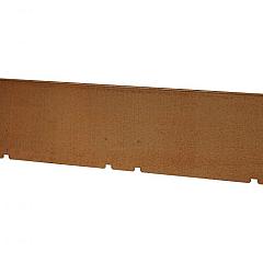 Kantopsluiting | Single | Corten | 300x10 cm