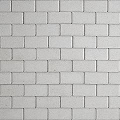 BSS 8cm KOMO verkeerssteen wit 36st/lg