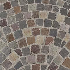 Natuursteen | TB gres Tavel | Beige/Bruin/Grijs | 10x10x5 cm