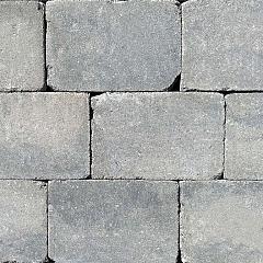 Pebblestones Plus | Grijs/Zwart | 20x30x6 cm