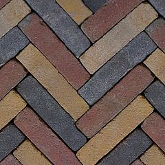 Art Bricks | Ruijsdael | Geel/Bruin | Getrommeld | 5x20x6 cm