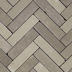 Straatsteen | Gebakken | Hollandse Streken | Twents | Grijs gen. | Getrommeld | 5x20x6 cm