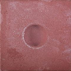 Knikkerpottegel | Rood | 30x30x6 cm