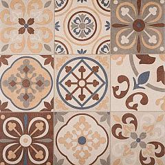 Tegel | Designo | Mosaic Terra | Terra | Gecoat | 60x60x3 cm