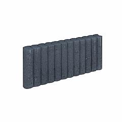 Mini Palissadeband | Zwart | 50x6x25 cm