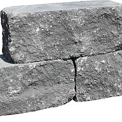 Cliff Walling | Antraciet | Getrommeld | 30x12x12 cm