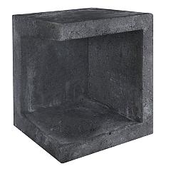 U-Element Hoek | Zwart | 40x40x50 cm