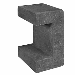 U-Element | Zwart | 30x30x40 cm