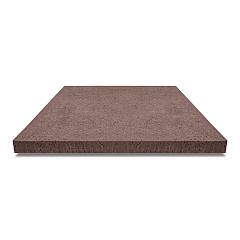 ArtiStone tegel zonder facet, gewapend 80x80x5 Roodbruin