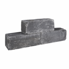 Palinoblock getrommeld | Antraciet | 60x15x15 cm