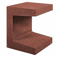 U-Element | Corten/Bruin | 40x40x50 cm