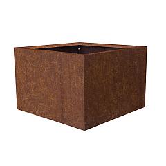 GL Bloembak | Cortenstaal | 90x90x60 cm
