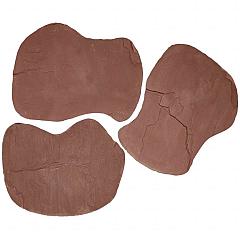 Flagstones per stuk | Mandana | Rood | 5 stuks per m2 | Staptegel