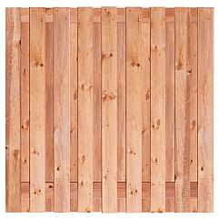 Tuinscherm | Red Class | Breil 19 planks/16mm | Geïmpregneerd | 180x180 cm