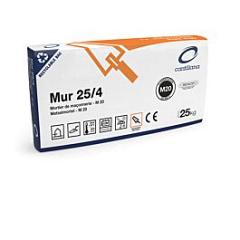 Mur 25/4 | Kim mortel | Granulometrie 0/4 mm | Zak 25 kg