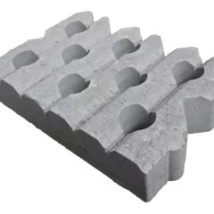 Grasbetontegel type B 40x60x12(60 cm. zijde vlak) K85911 vormklasse B BK15