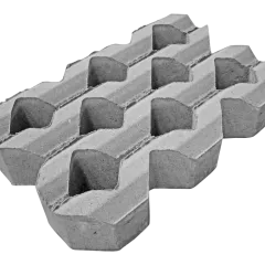 Grasbetontegel type A 40x60x12  BK25 vierkante gaten