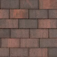 Tremico Betonklinker (BKK) Rood/Zwart 7cm