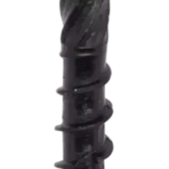 Woodies® Ult.Blackline 5x60/35 platverz.kop T25 shield zwart