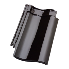 Madura dakpan zwart verglaasd