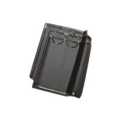 TdN44 dakpan antraciet engobe