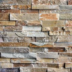 Himalaya Slate steenstrip eind/hoekstuk 45/15x15x1-2,5 cm.