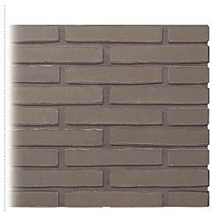 Gevelsteen | Vormbak Wasserstrich | Pompeï (Grijs) | Hilversums formaat