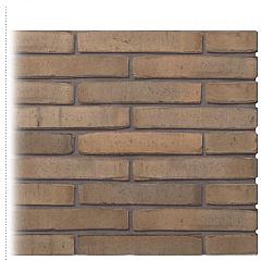 Gevelsteen | Vormbak Wasserstrich | Firenze (Naturel Mangaan Bont) | Hilversums formaat