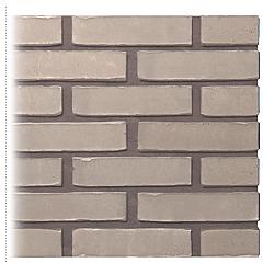 Gevelsteen | Vormbak Wasserstrich | Grijs | Waalformaat