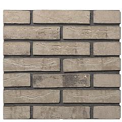 Gevelsteen | Handvorm | Grijs gesinterd | Waalformaat