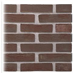 Gevelsteen | Handvorm | Aubergine Bont | Waalformaat