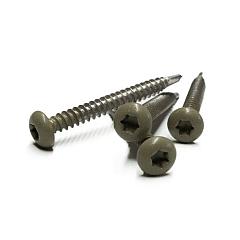 RVS schroef met gekleurde top voor NTW Castellation PRO, set a 50 stuks incl bit, Antique