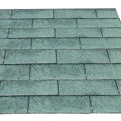 Dakshingles per pak à 3 m2, groen.