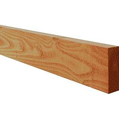 Douglas fijnbezaagde gording 7,5 x 22,5 x 400 cm, groen geïmpregneerd.