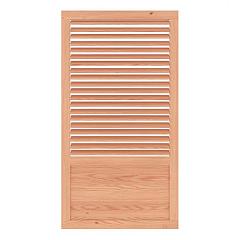 Douglas shutterpaneel, 120 x 224 cm, onbehandeld.